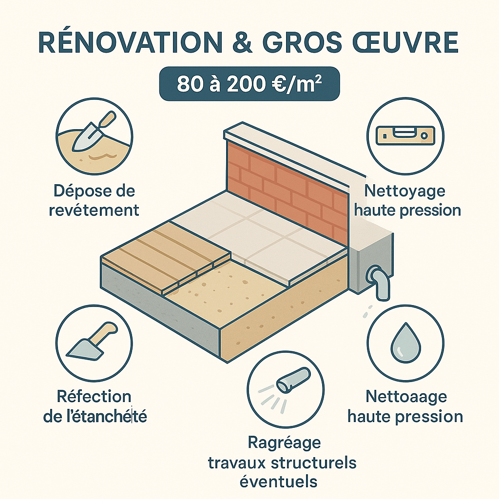 aménagement terrasse appartement