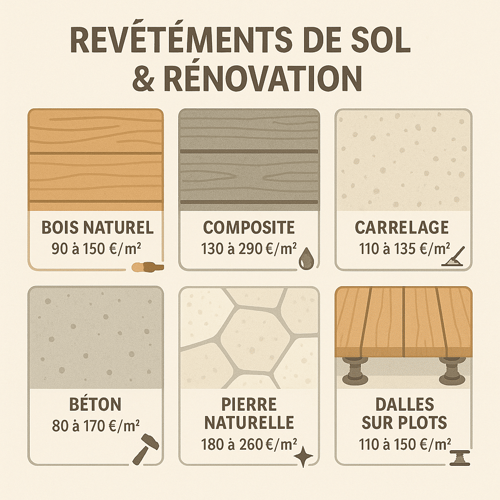aménagement terrasse appartement