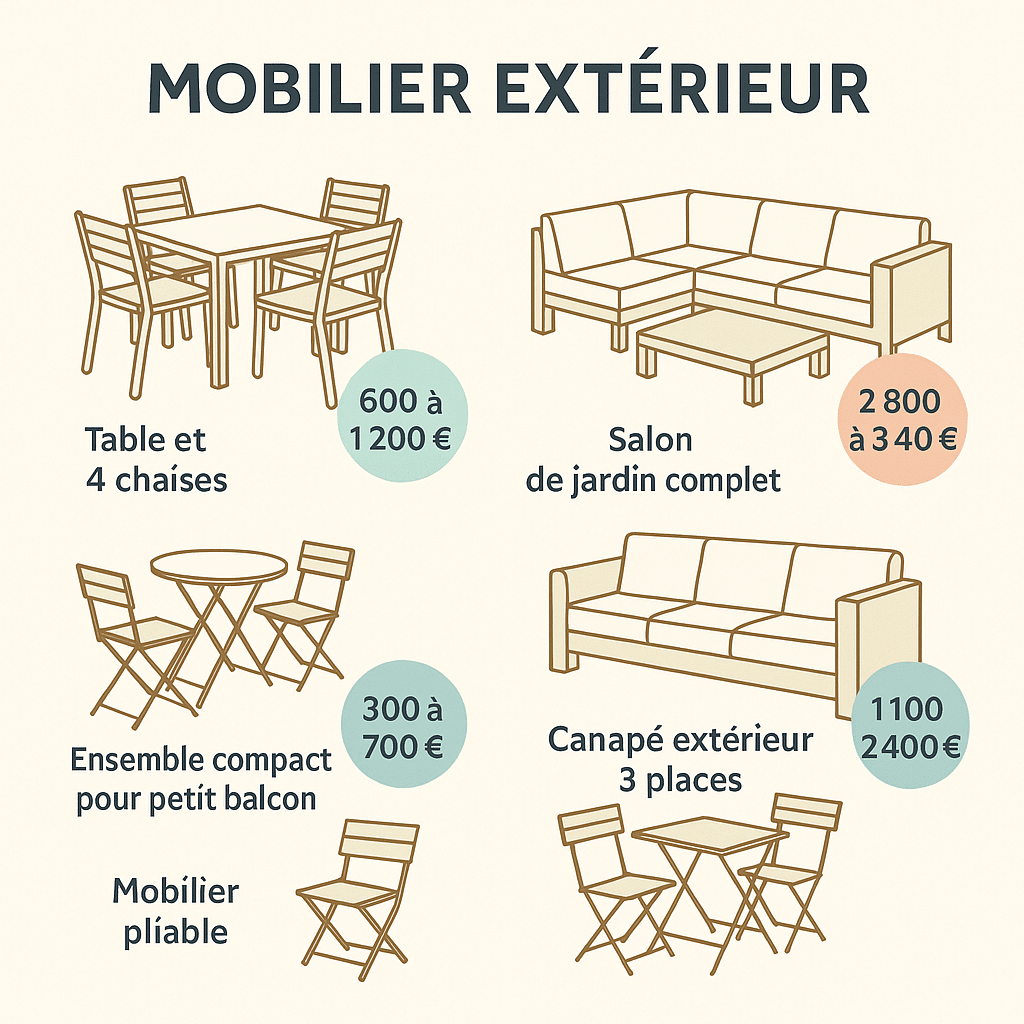 aménagement terrasse appartement