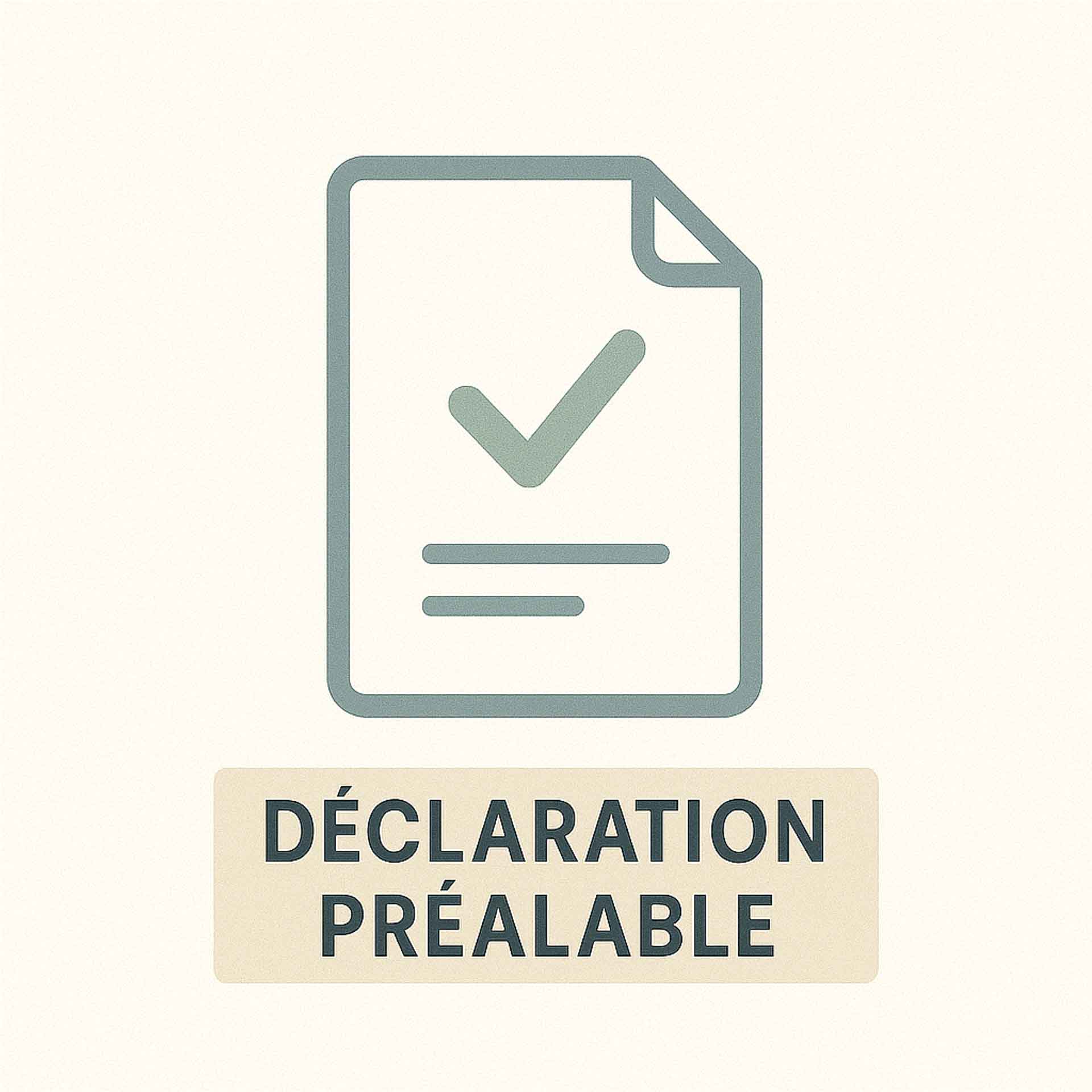 Travaux aménagement et formalités déclaration préalable